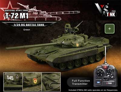 foto VsTank PRO IR Russian T72 M1 Green